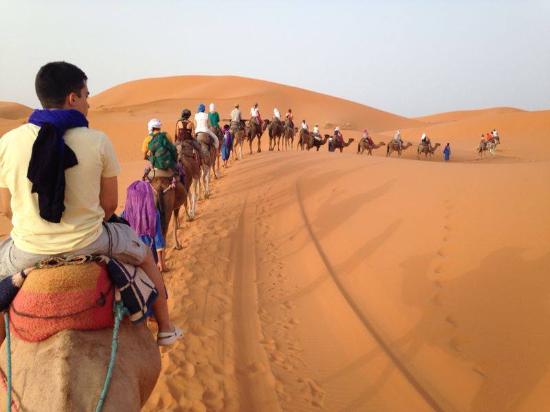 Camel Riding in Merzouga Erg Chebbi